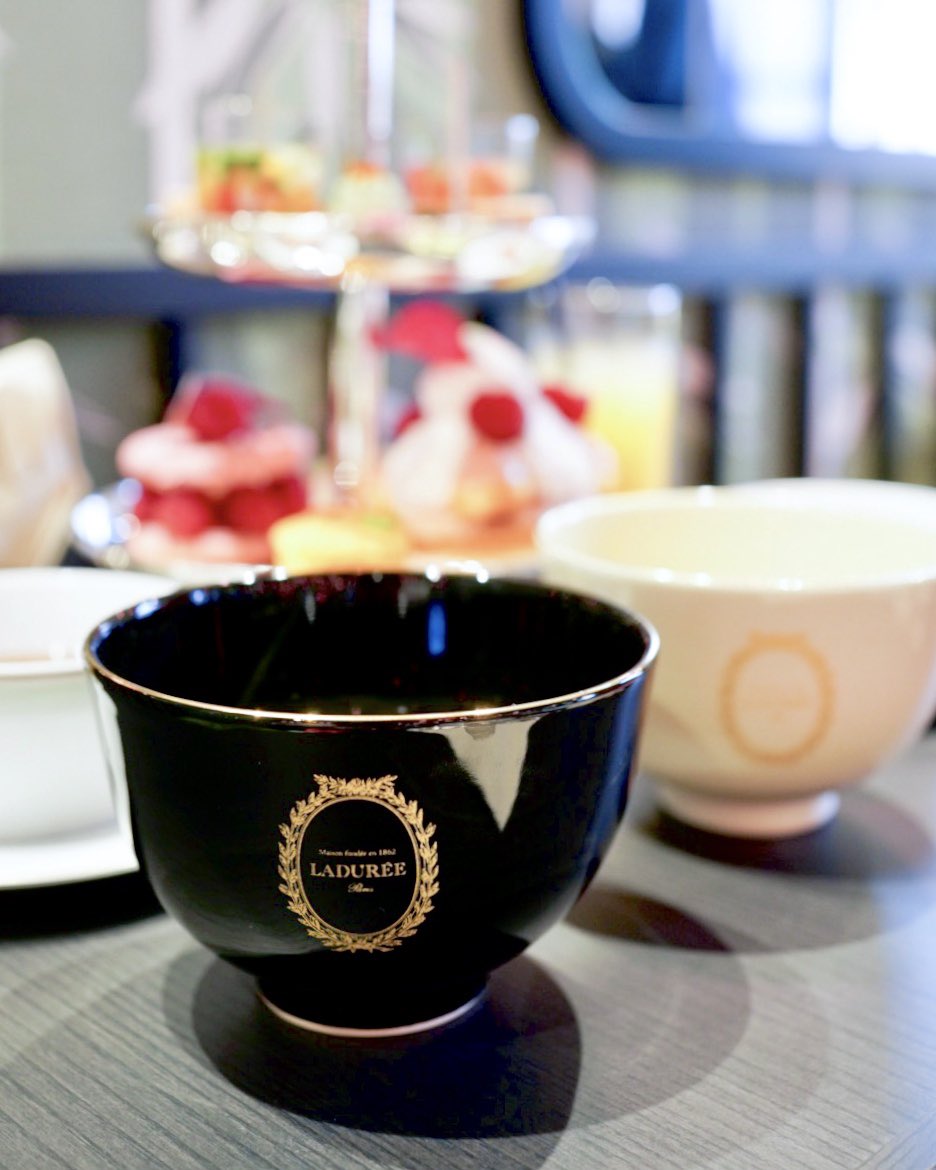 ラデュレ 新品未使用 2点セット 抹茶椀 LADUREE ラデュレ 新品未使用 2点セット 抹茶椀 LADUREE ラデュレ 新品未使用 2