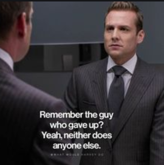 (5) Persistence and smart work can help u solve all problems. “What are your choices when someone puts a gun to your head?You take the gun, or you pull out a bigger one. Or, you call their bluff. Or, you do any one of a hundred and forty six other things.”