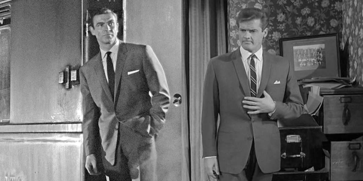 On peut considérer que c'est le costume des années 60 qui a inspiré la tenue du business man du XXIe siècle. N'est-ce pas similaire à ce que vous trouvez en banque, finance, cabinets d'avocats et dans le métro ?La troisième photo(Prince Charles)date de 1975.