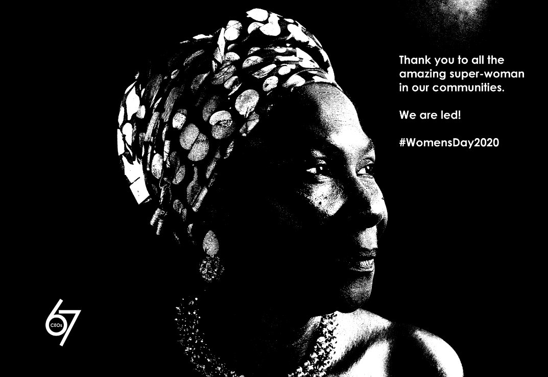 Thank you to all the amazing super-woman in our communities.

We are led!

#WomensDay2020