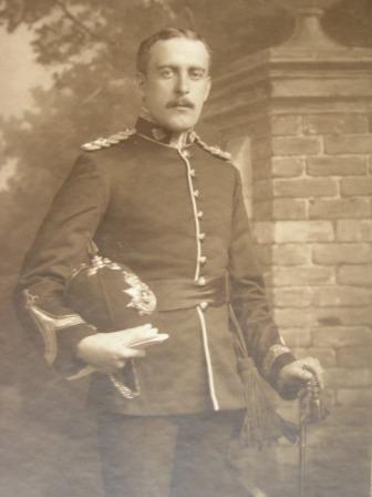 Commissioned as 2/Lt into the 3/Durham Light Infantry (DLI) in 1906; promoted to Lieutenant 14 May,1907; 4th Bn Captain, March,1914. Went to France with the 2nd Bn Sept.1914, and was killed in action on the enemy's parapet at Hooge, 9 August,1915. Life for Ralph ended at 40.