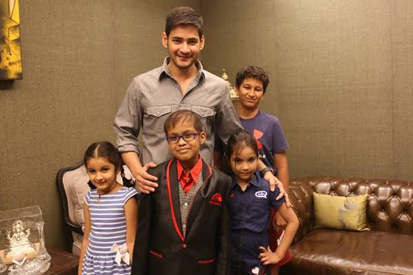Urtruefan's tweet photo. What do you get by HEALing A CHILD, 

Love &amp; strength to HEAL TWO more ❤️

#HBDMaheshBabu https://t.co/u8VR5ssR3m