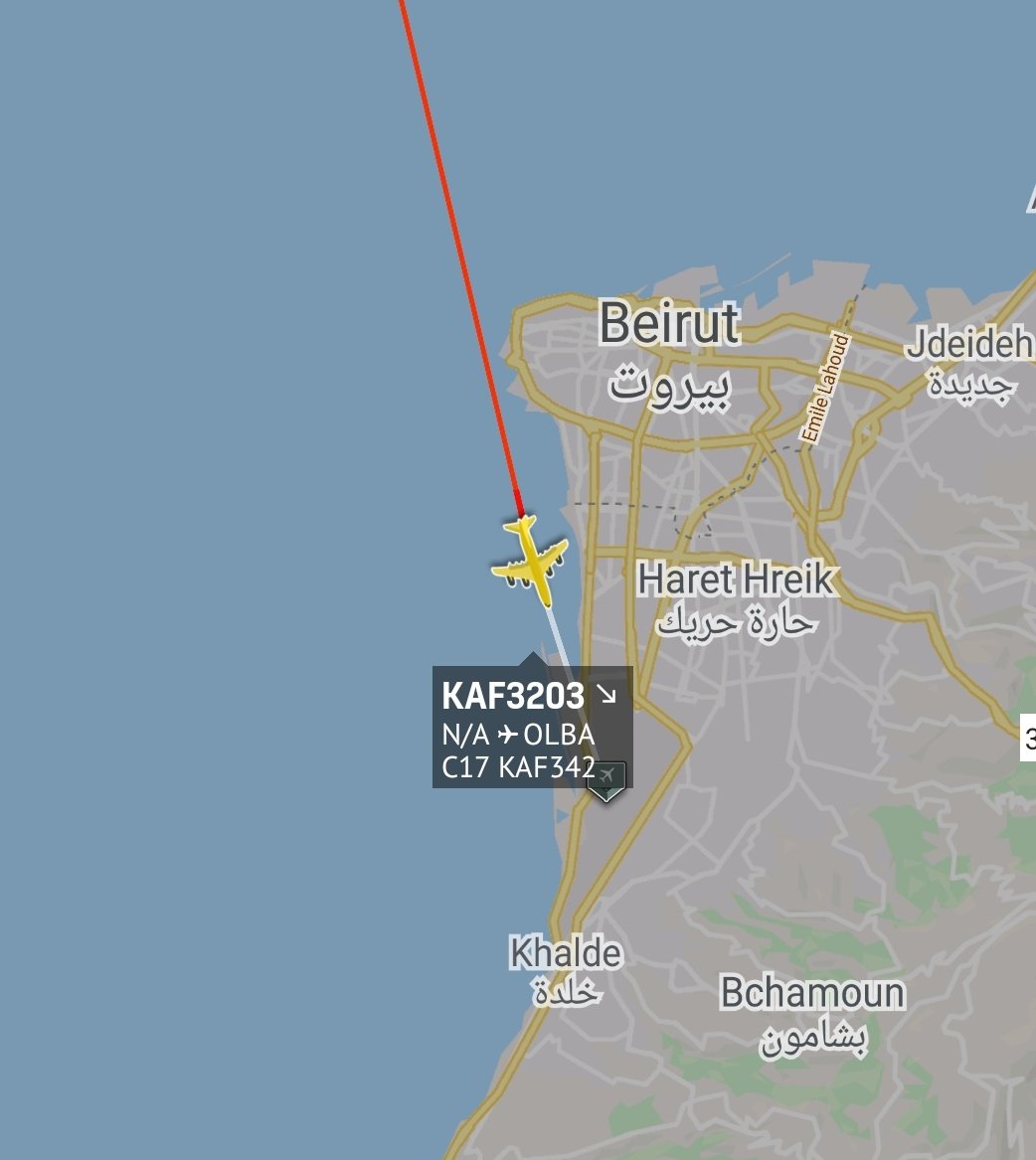 is_keelu's tweet photo. Kuwait Air Force
Boeing C-17A Globemaster III
#KAF3203 #KAF342 #Lebanon https://t.co/B4HKQg8SEN