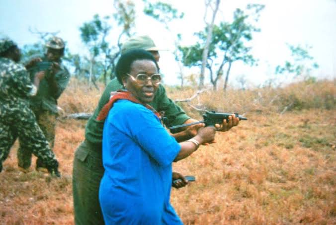 Poqokazi, Nomvo Booi was the first woman to go under ground when the military wing of the PAC was formed on 11 September. She was also a courier and headed up the welfare section in exile in between assembling an AK.