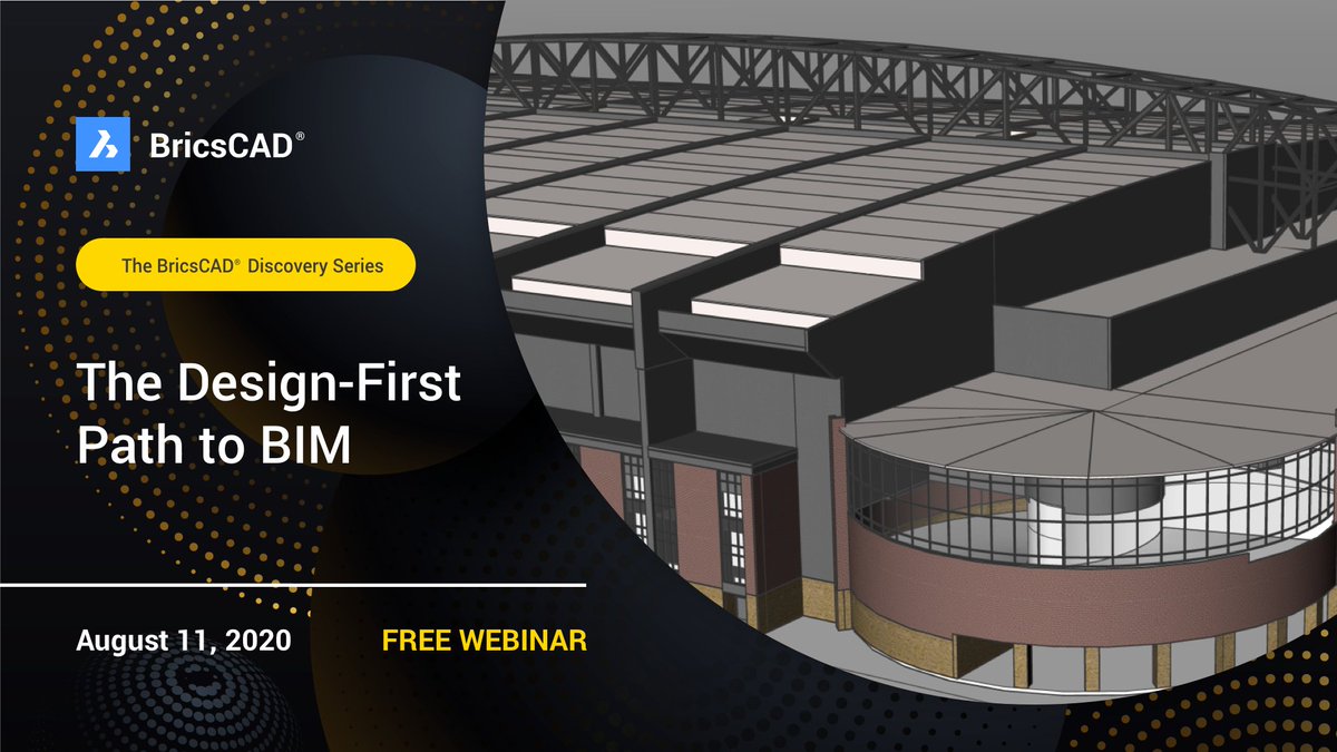 bricsys's tweet image. 📆 11 Aug  - FREE Webinar

▸ Freeform modeling 
▸ Automatic IFC classification
▸ A.I. to create continuous LOD
▸ Powerful tools for associative construction documentation

Save your seat: loom.ly/j7r-250

#architecturalmodeling #architecturedesign #buildingdesign #BIM
