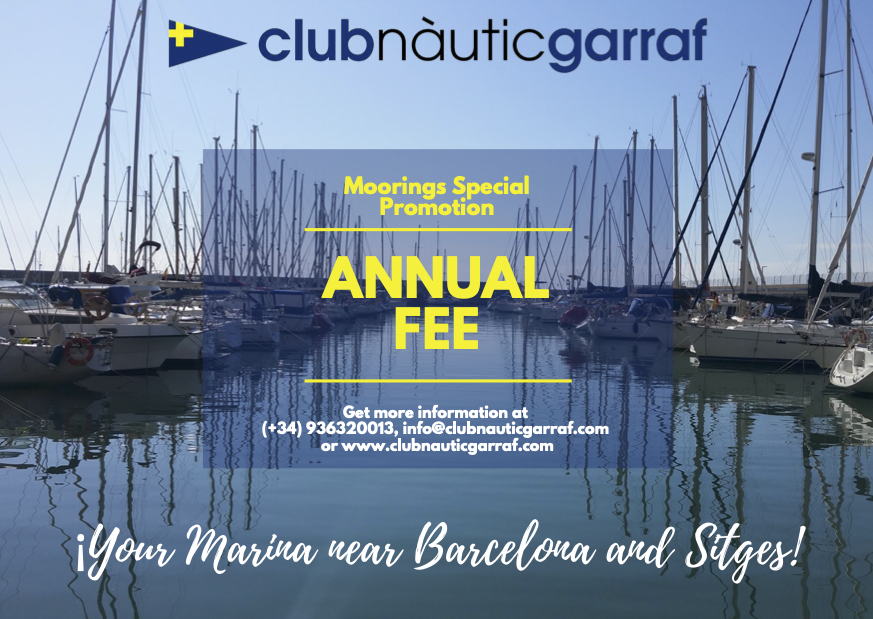 Get more information about the offers of our moorings. Enjoy Club Nàutic Garraf! clubnauticgarraf.com/es/default/por… #nauticgarraf #Garraf #Sitges #Barcelona #nautica #mar
