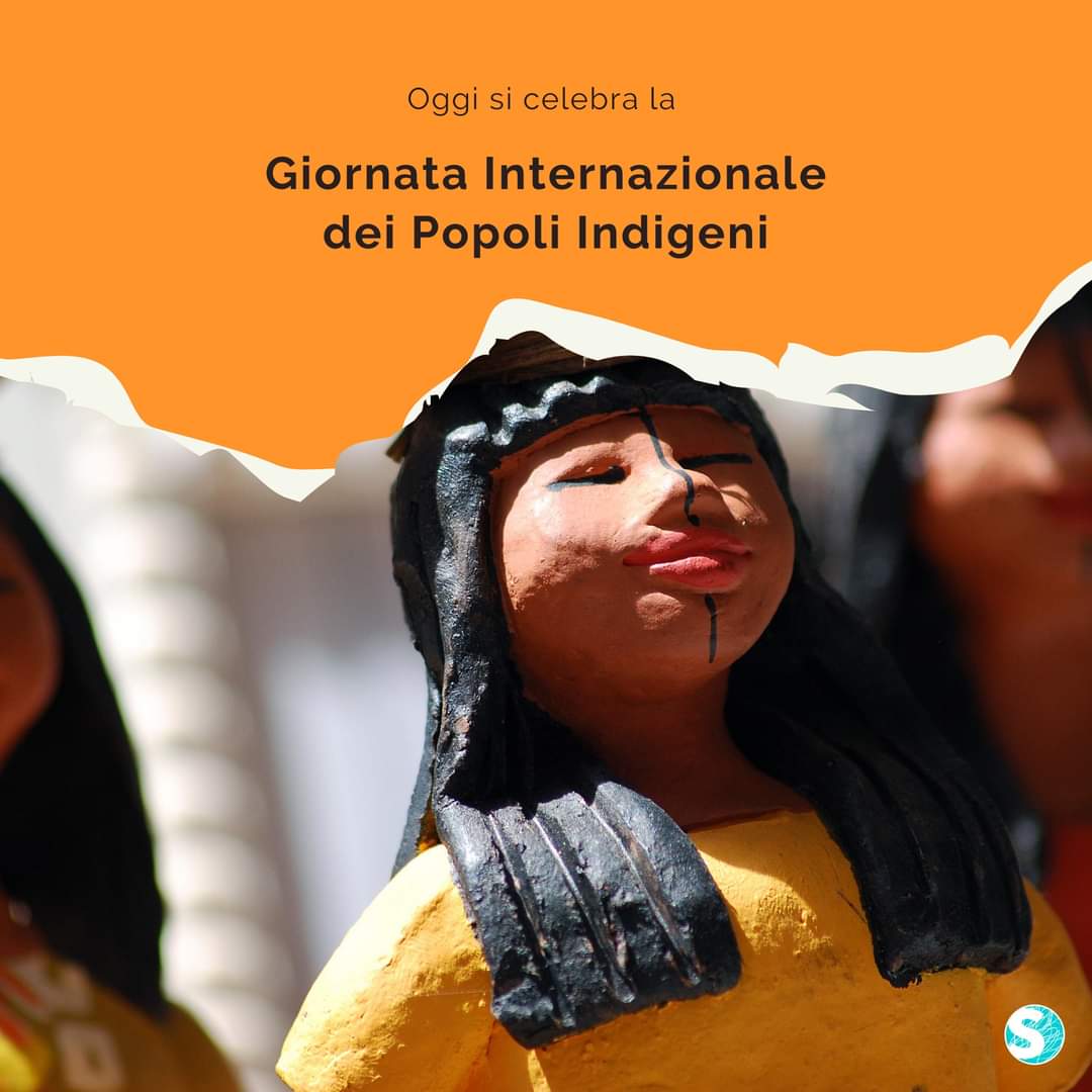 🌎🤲 Oggi è la giornata internazionale dei Popoli Indigeni. 

#IndigenousPeoplesDay