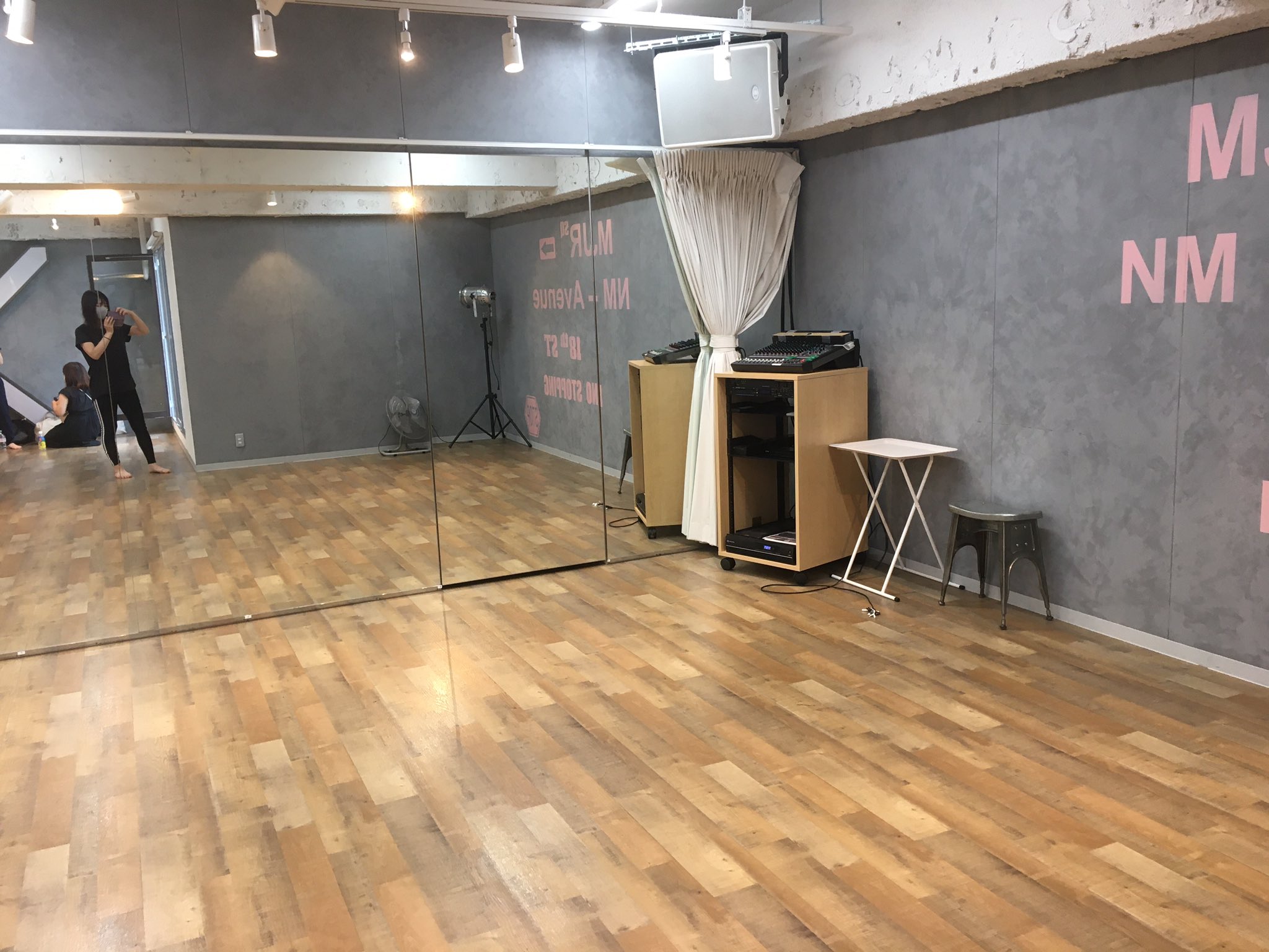 いぬいあき 中目黒のメジャースタジオ綺麗でびっくりした 筋トレきつくて死んだァ