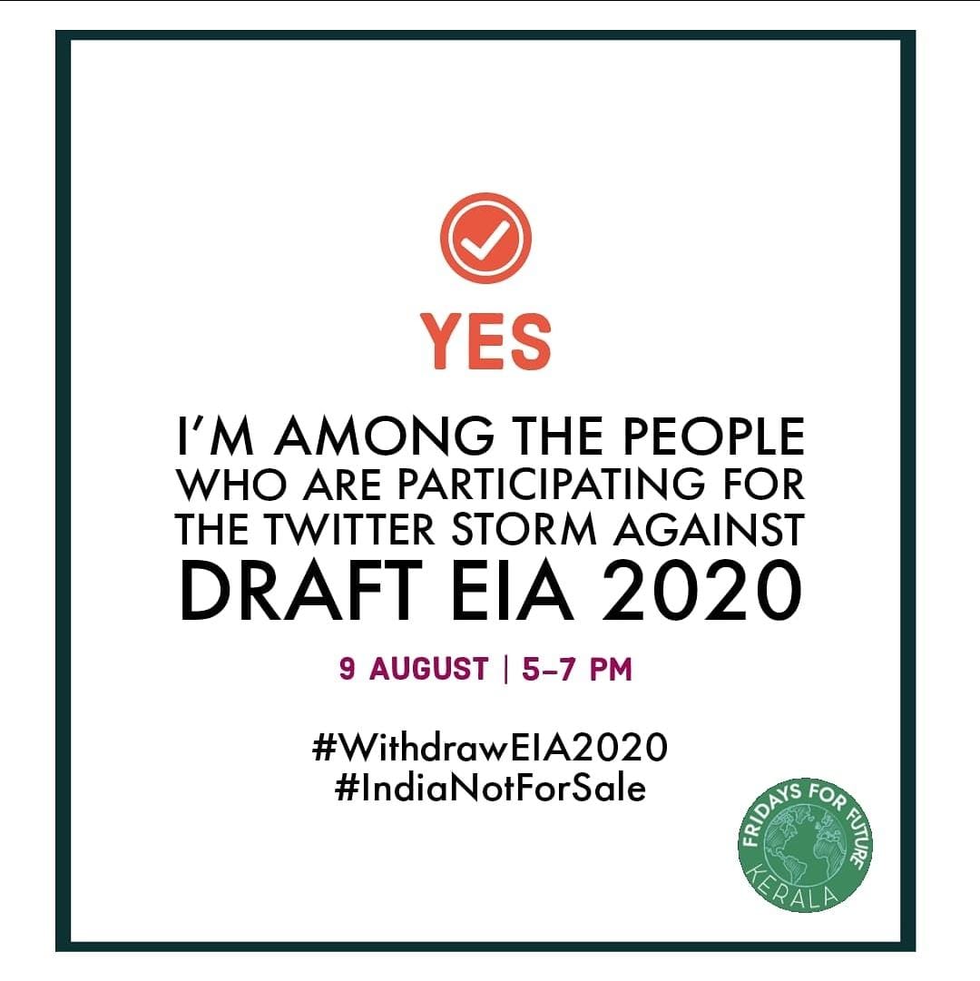 SreekuttanRaja2's tweet photo. Immediately, withdraw the proposed amendments of the Draft EIA notification 2020.
Ensure that there are widespread and informed public discussions on the implication of these amendments.
 #WithdrawEIA2020 #IndiaNotForSale https://t.co/o1Ju0JPGva