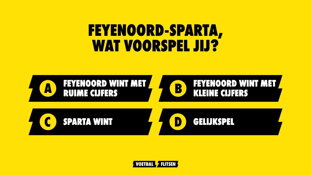 #Feyenoord-#Sparta, wat verwacht jij? #feyspa