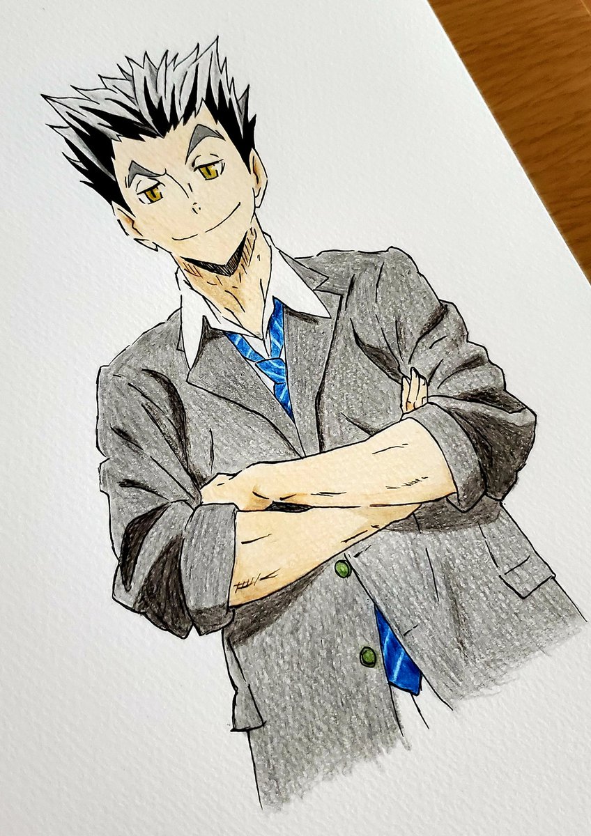 木兎さん難しかったーー なっちぃのイラスト