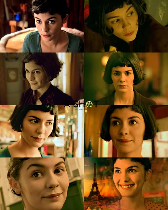   | Audrey Tautou in \Amélie\ (2001). Happy 44th birthday to her.  