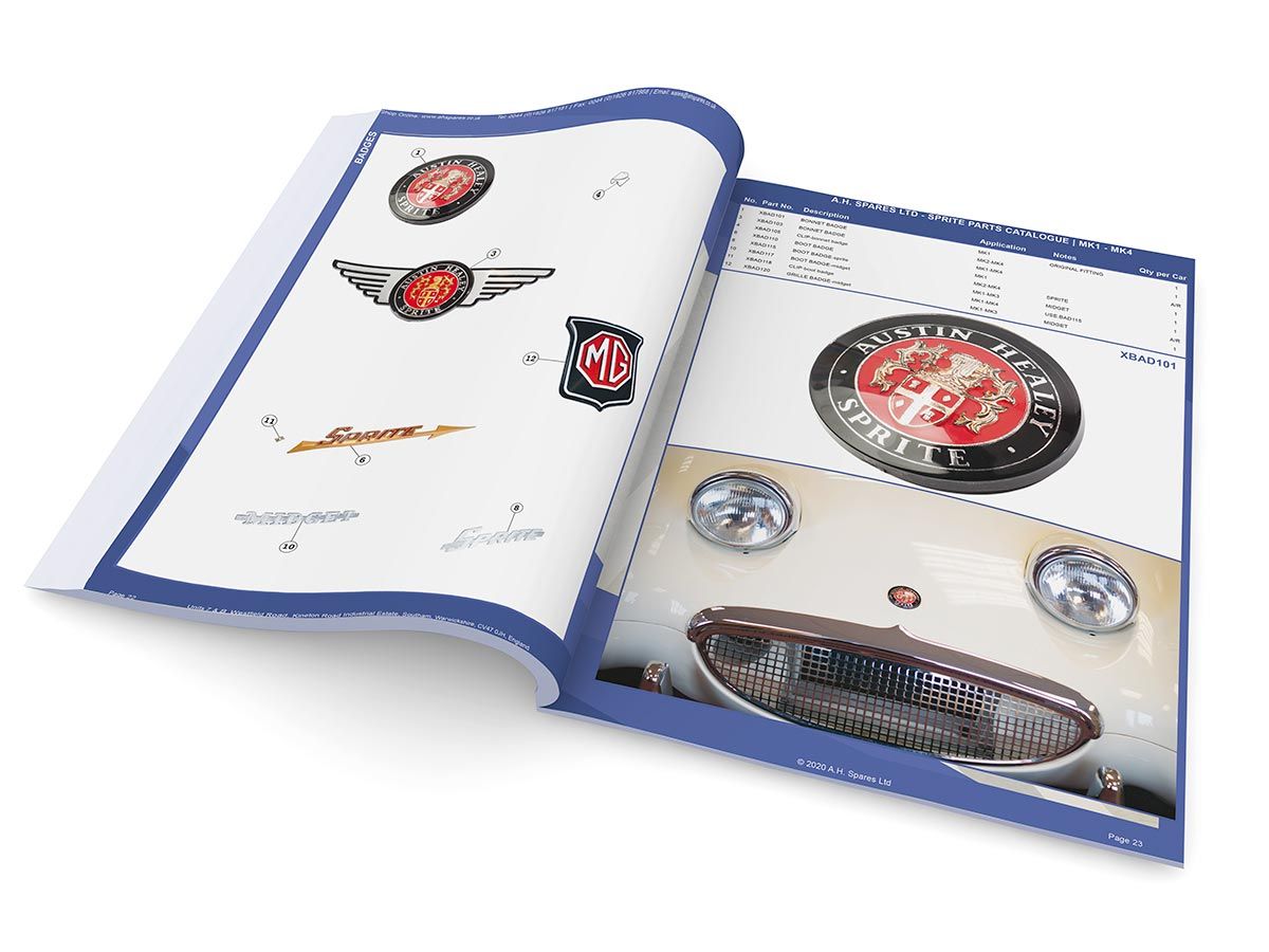 AHSparesLtd's tweet photo. Download your FREE digital Austin Healey Sprite parts catalogue from A H Spares and find what you need from your smart device entirely at your own convenience! https://t.co/sthIuKAEF9
#austinhealeysprite #catalogue #partslist #ahspares https://t.co/7LatLFcdiN