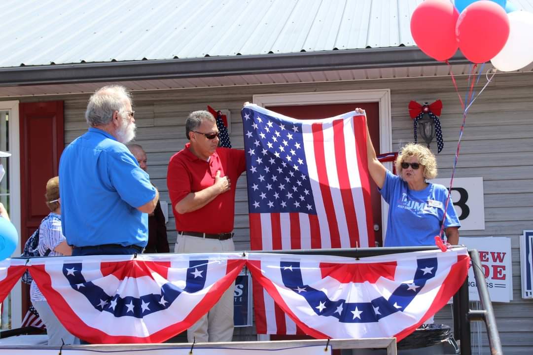 ENJOYED BEING AT THE UNION COUNTY GOP GRAND OPENING OF ITS HEADQUARTERS YESTERDAY. GETTING READY TO RE-ELECT PRESIDENT TRUMP, DAVID PERDUE, AND ALL REPUBLICAN NOMINEES IN GEORGIA ON NOVEMBER 3RD.