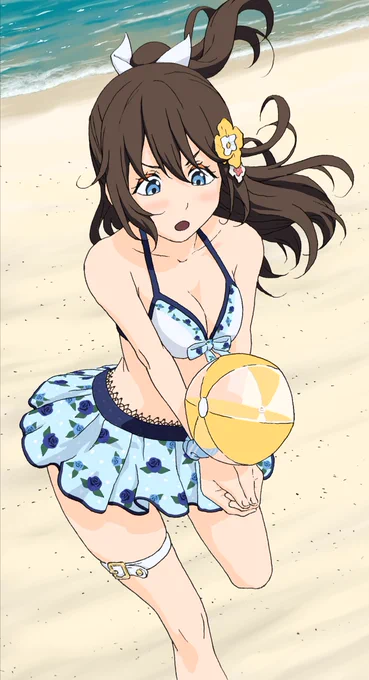 しずくちゃんは球技が苦手… 