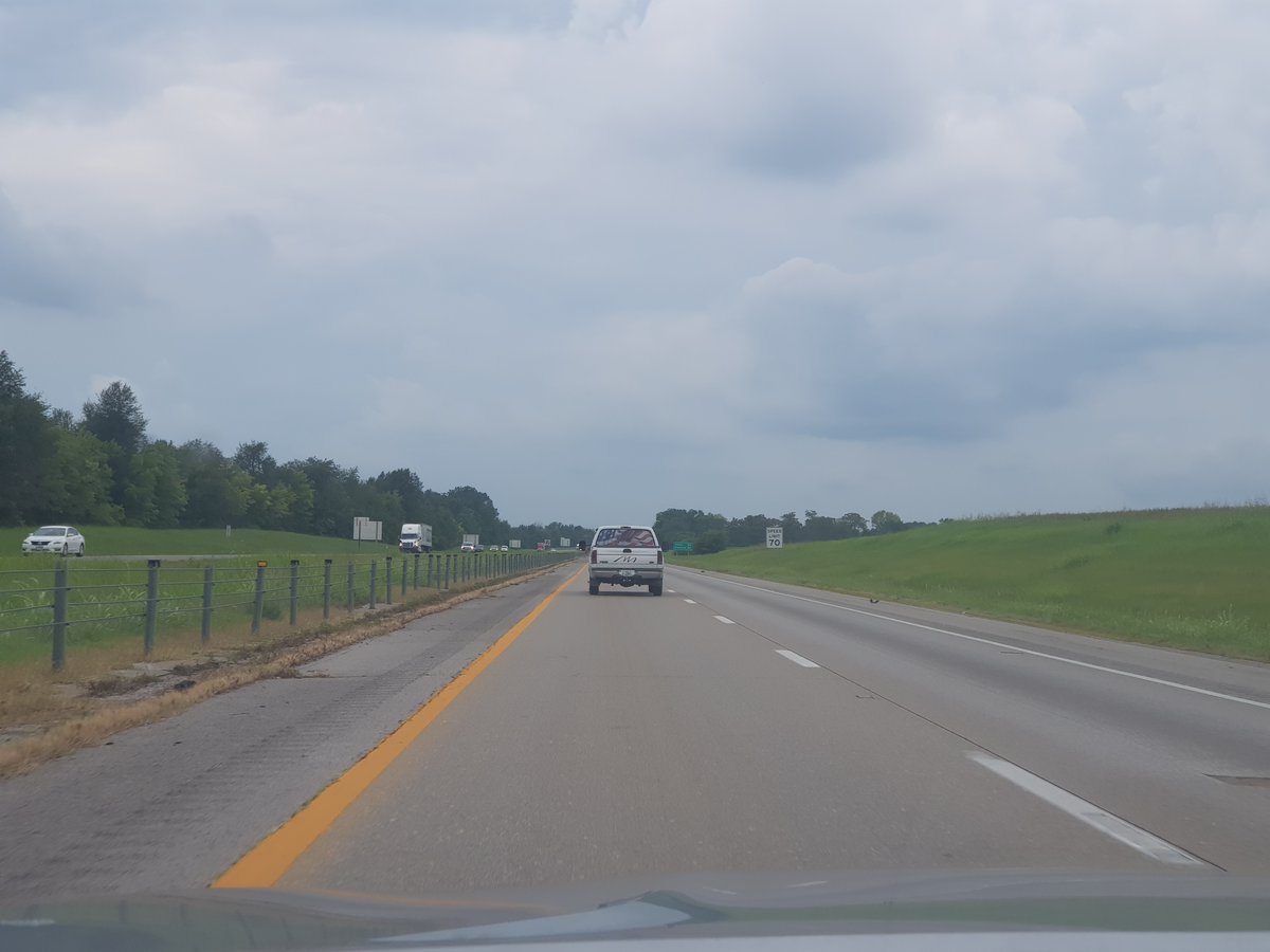 190809Drive: Nashville to St. LouisLeft Nashville to get back to some ballparks. Checked out late and got on the road north.  #MLB  #DiamondsOnCanvas  #AndyBrown