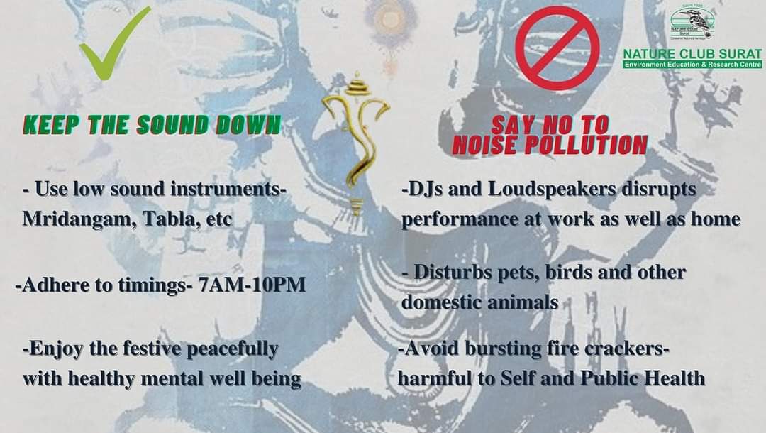 ncseerc's tweet photo. This Ganesh Chaturthi, let’s pledge to make a difference!
Let’s opt for eco-friendly celebrations and do our part in saving the planet
#ecofriendlyganesha #sustainableliving #gogreen #ganeshchaturthi #letspledge #ecofriendly #natureclubsurat #cleancity #greencity #futureisgreen https://t.co/CeufgP0pOk