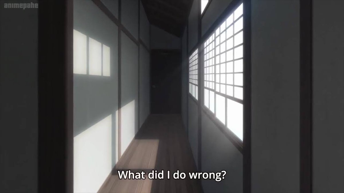 I can totally understand this they way her family conditions were totally broken and not at all loving or caring parents and then you're put into a happy household of course you would not feel better it would make you feel more terrible....  #FruitsBasket