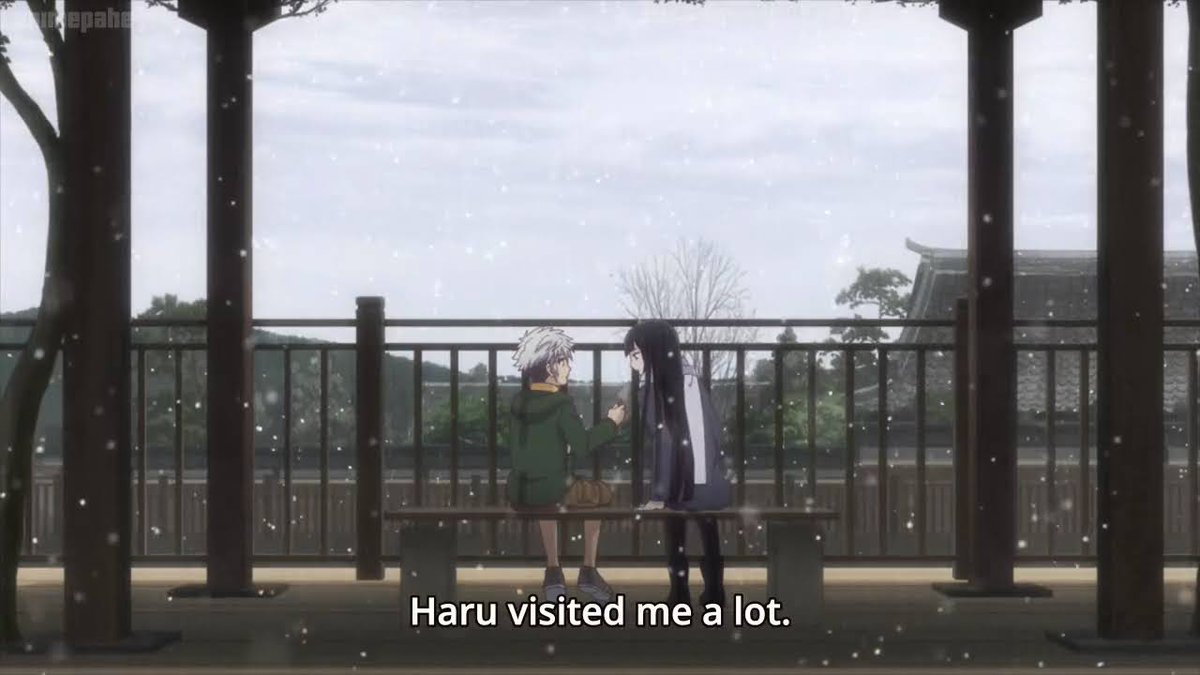 Love how much happiness Haru gave Rin he changed her world and made a lil better for her  #FruitsBasket