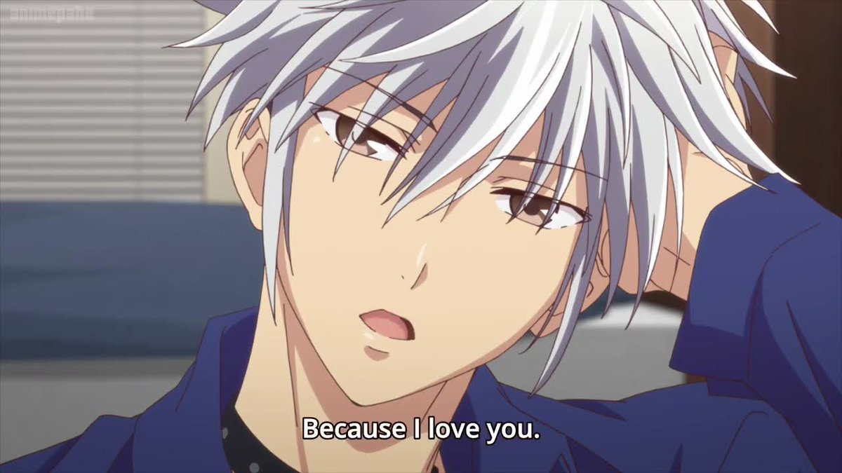 What a straight up confession that's totally like Haru!!!  #FruitsBasket