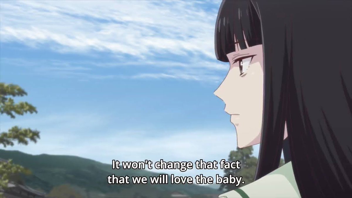 Oh how Rin must feel looking at that happy family it must hurt so badly   #FruitsBasket