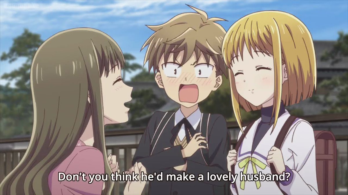 Haha so cute   #FruitsBasket