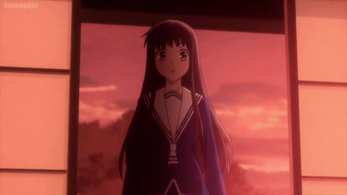 Oh god the look on her face .....  #FruitsBasket
