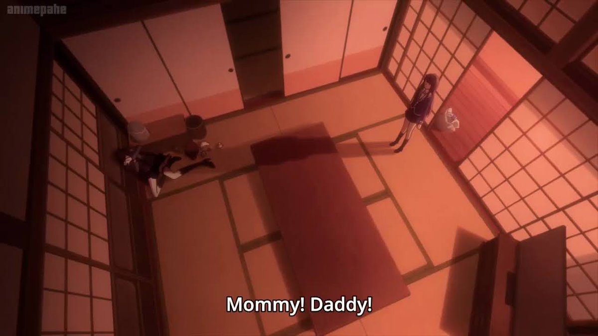 Oh dear lord the fear in her eyes just gave me a chills she is so scared my dear Rin  #FruitsBasket