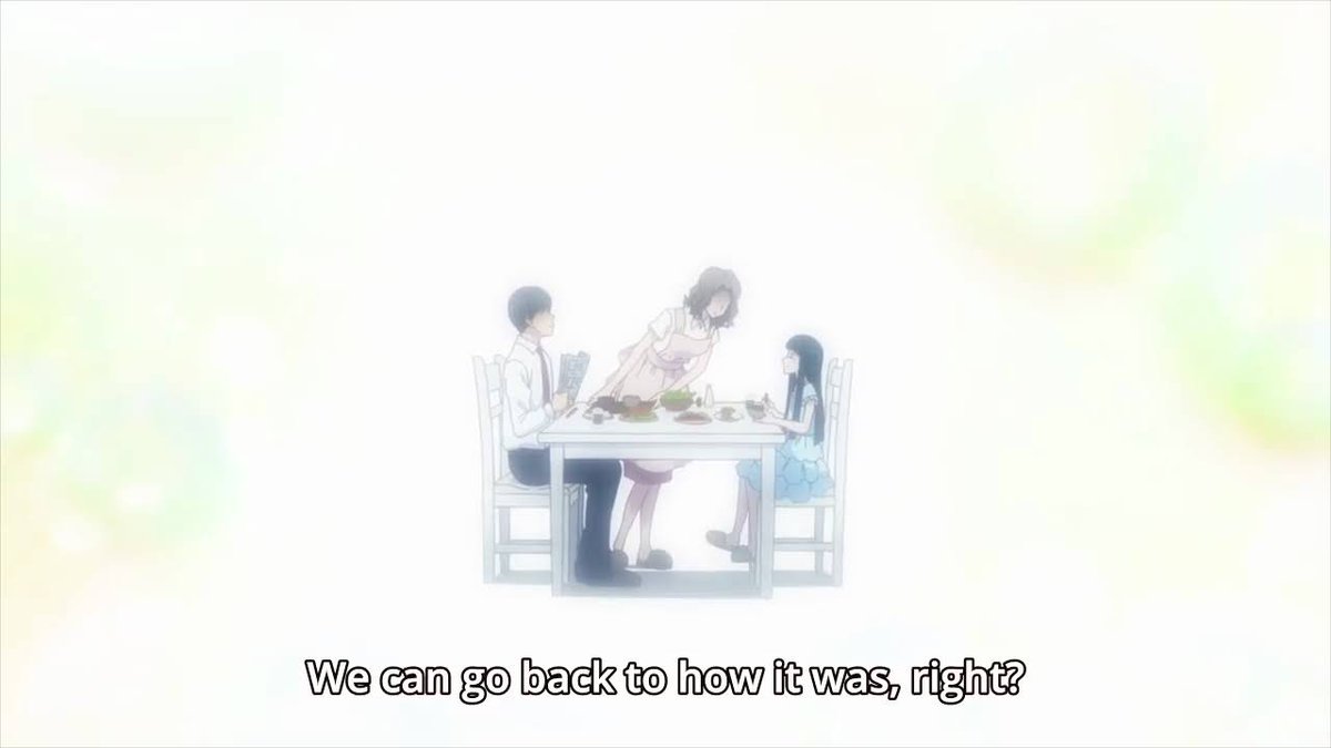 Oh my god how much Rin is suffering because of all this she thinks it's all her fault but it's not really she couldn't have done anything about it oh god it makes my heart pain....  #FruitsBasket