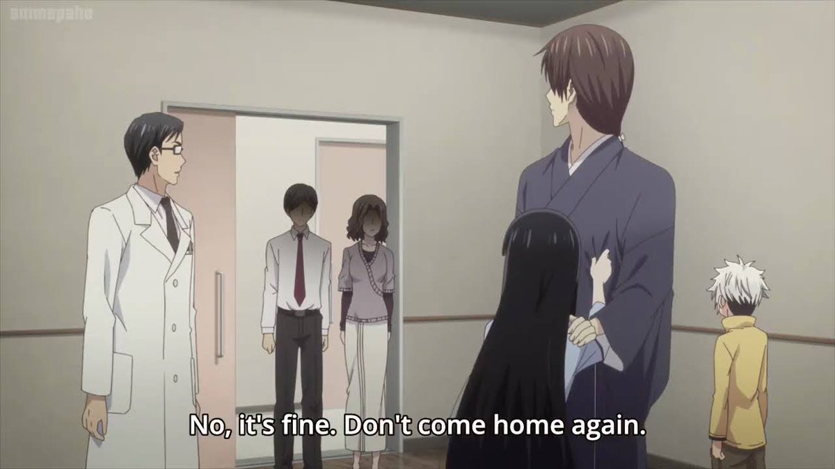 Seriously how can they all of this how can they be like this  #FruitsBasket