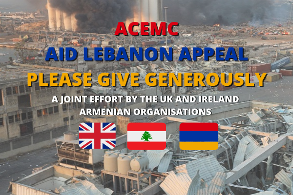 armenianinst's tweet photo. The #Armenian Community Emergency Management Committee (ACEMC) – #AidLebanon Appeal calls upon all community members to spare no effort to raise funds for our fellow #Lebanese #Armenians in their time of need https://t.co/uK3mx3ZF6T #beirut #BeirutExplosion #armeniansforlebanon https://t.co/qTWNnHsFX9