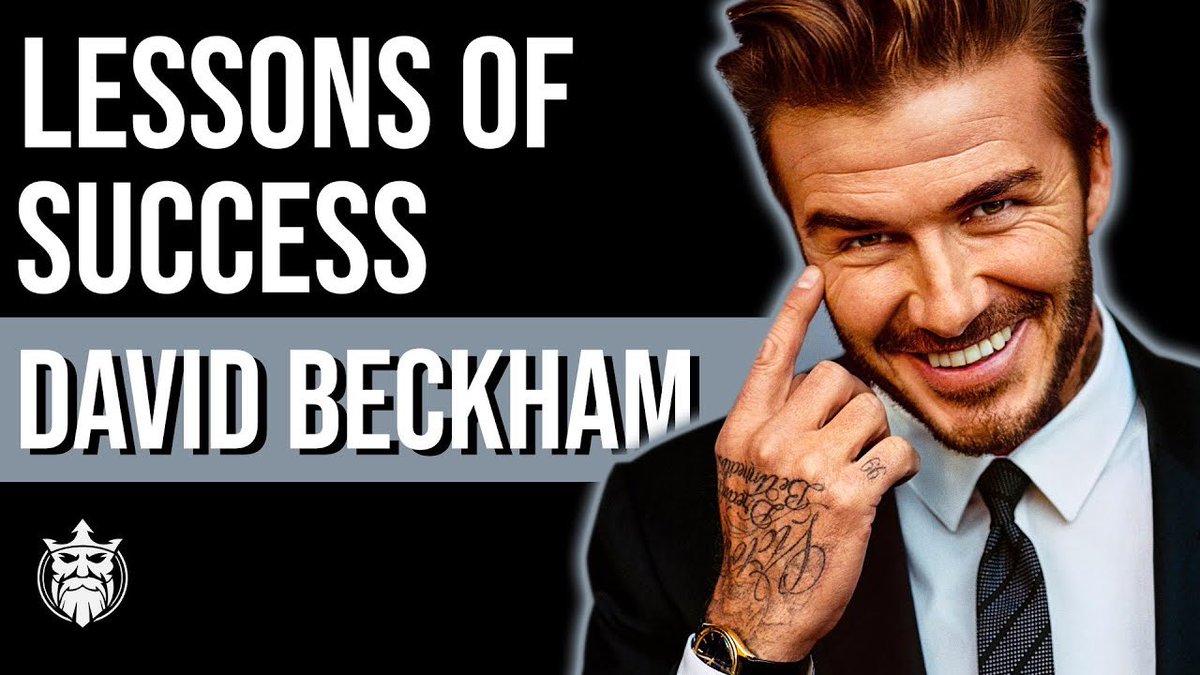 travelprophets's tweet photo. Check out today’s video Lessons Of Success From David Beckham ... https://t.co/rouO2sFwcR
#davidbeckham #lessonsofsuccess #prophetsofsuccess #business #success #Celebrities #beckham https://t.co/0vtHV5Q2kR