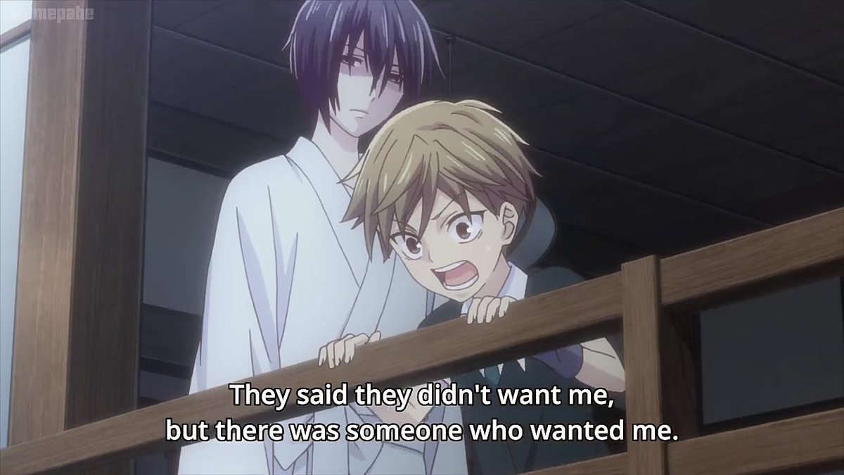 This scene  I watched it over and over again it just me cry feel so much pain I just can't express it into words! Akito why does she do these kinds of things  #FruitsBasket