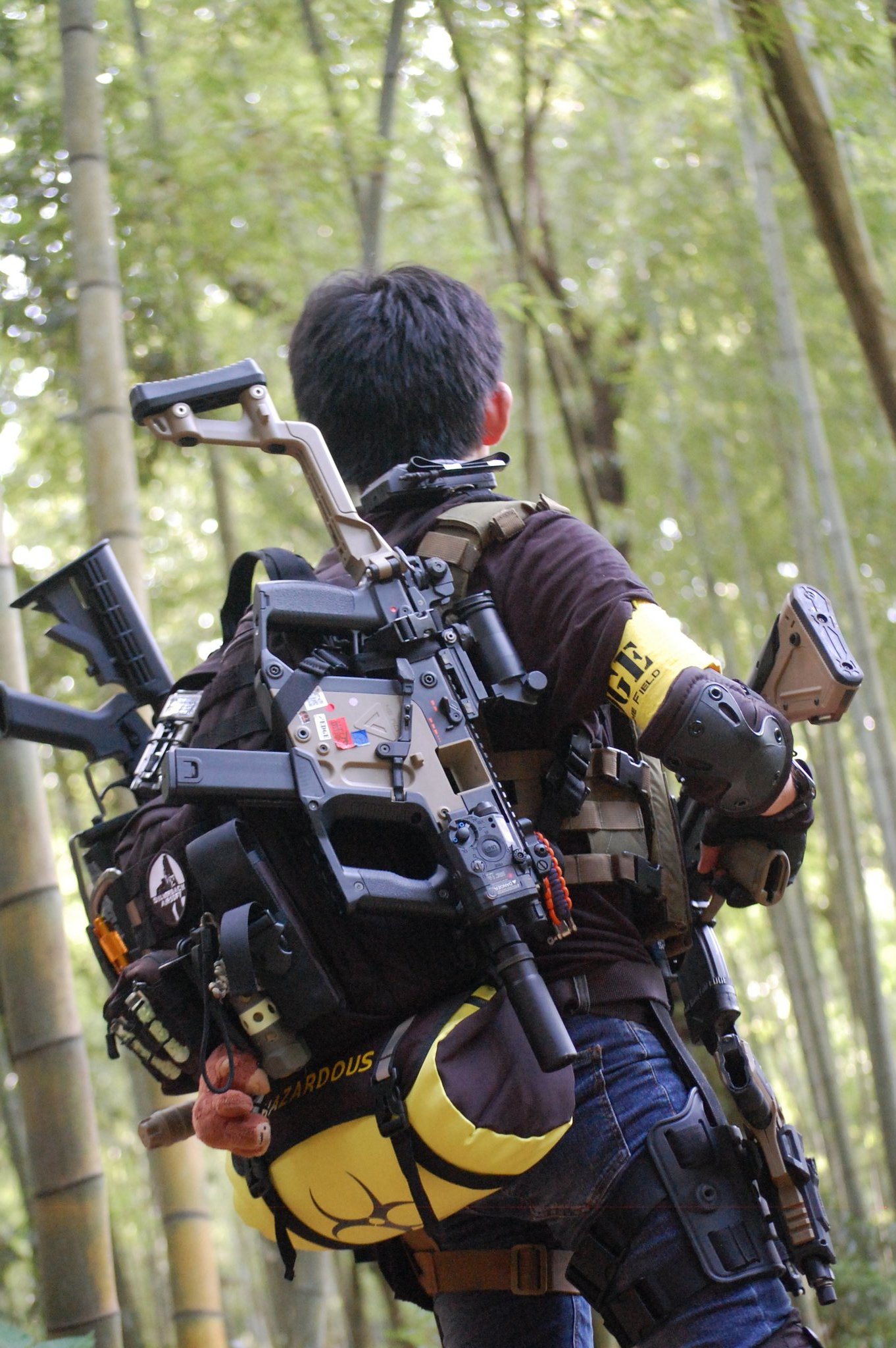 サバゲー　装備 WoSporT BFGスタイル フラップカバー Ten-Speed トリプルM4