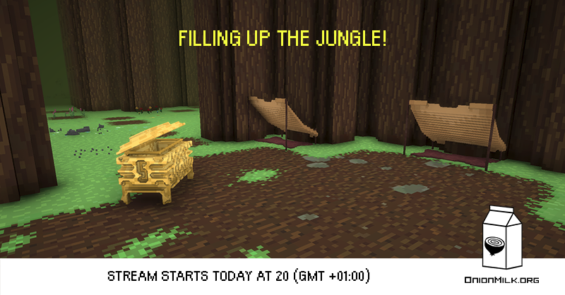 onionmilk_org's tweet photo. Today, starting from 20 o'clock (GMT + 01:00), we'll be streaming a creation of new models for the jungle biome.
🐒🐍🦎🦍🦧🦜
Watch it on:
https://t.co/2fOGek9A83
Discuss with on voice chat on our Discord:
https://t.co/aI3kRQFBXm
#stream #voxel #gamedev #indiedev #Dunrog https://t.co/NInUWg0PcS