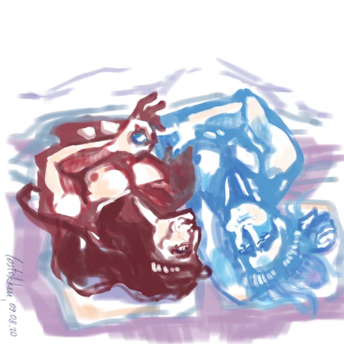 worryingcube's tweet photo. day 7: morning lazy sex but they're too much lazy for sex now heh

thank you all for the event!!
#avpolweek #avpolweek2020 https://t.co/rtugovGNWr