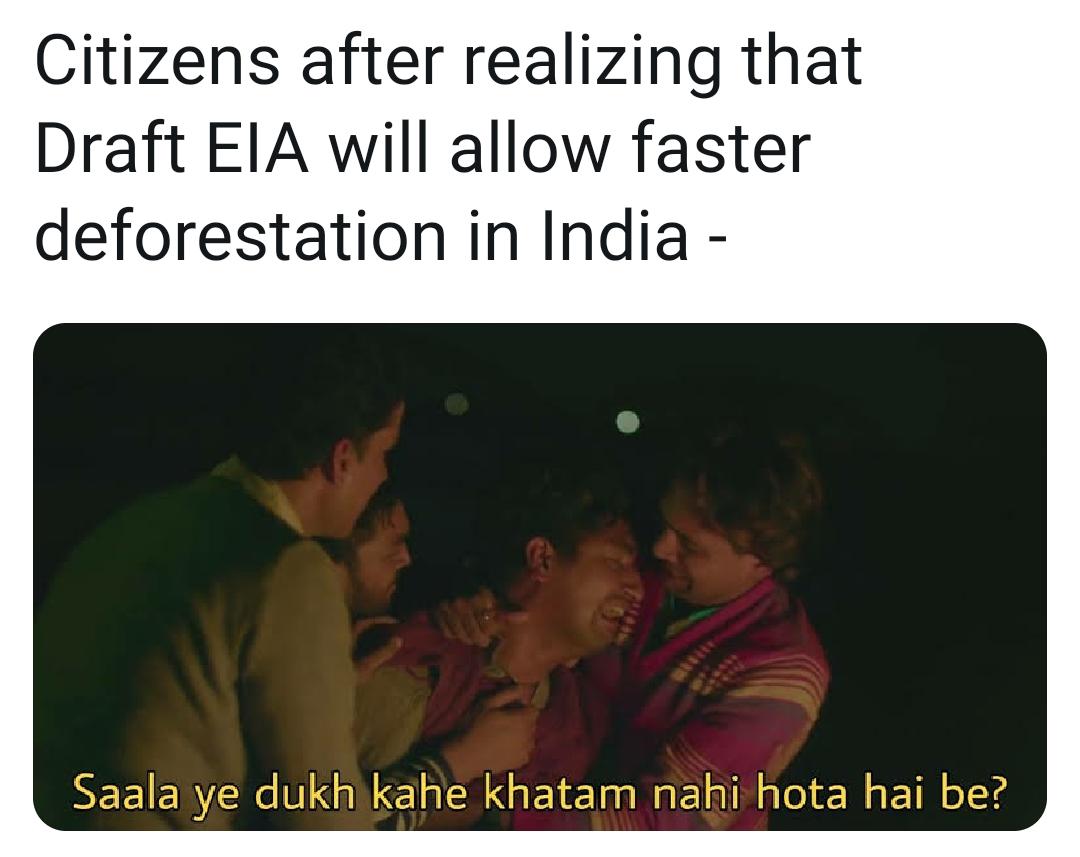 EIA 2020 legitimises violations by those who start projects without environment clearance, weakens the public consultation process and gives a lot of discretionary powers to authorities.
#WithdrawEIA2020
#IndiaNotForSale