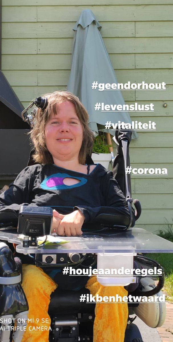 Er wordt van mij al 35 jaar gezegd dat ik niet meer lang zal leven. Maar gelukkig had iedereen het steeds fout.
En in de tussentijd heb ik voor heel veel mensen waarde kunnen toevoegen. En zeker ook voor mijzelf. 
#GeenDorHout