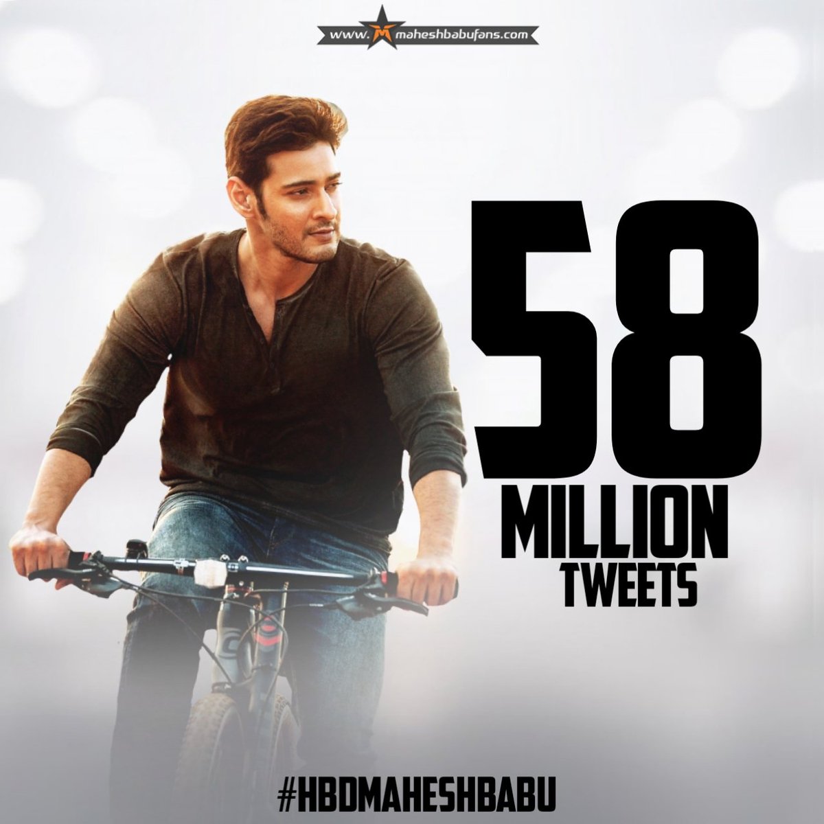 58 MILLION !! 🙏🔥
#HBDMaheshBabu
@UrstrulyMahesh #SarkaruVaariPaata https://t.co/z6guGImS67