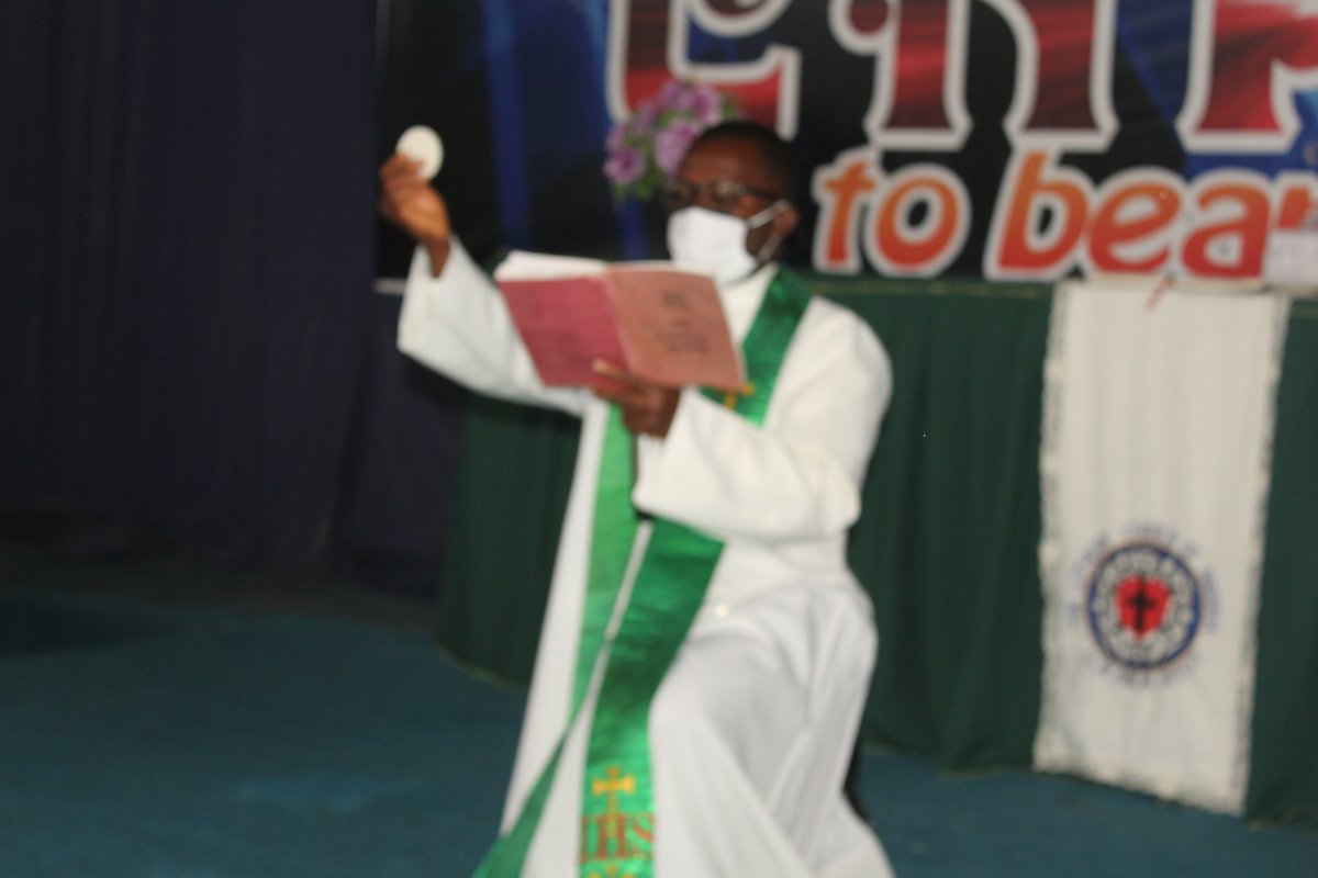 lcnanua's tweet photo. Celebration of the Holy Eucharist...
#LCNAnua
#jesusarmy
#Convention
#Iamawinner
#SpeakUpForJesus https://t.co/SKpucnv1wr