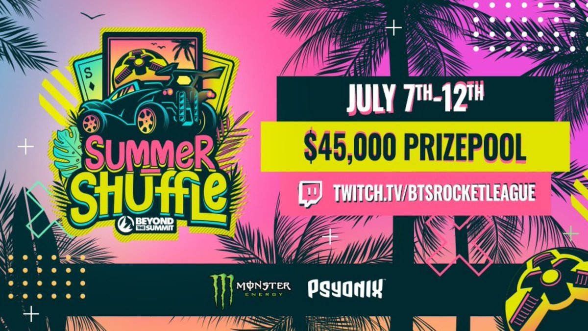 MGG__TV's tweet photo. Votre dimanche avec @RocketBaguette sur #ES1tv ? C'est possible avec le @BeyondTheSummit #SummerShuffle dès 17:00 ⚽️🏎️ https://t.co/z6CDohho71