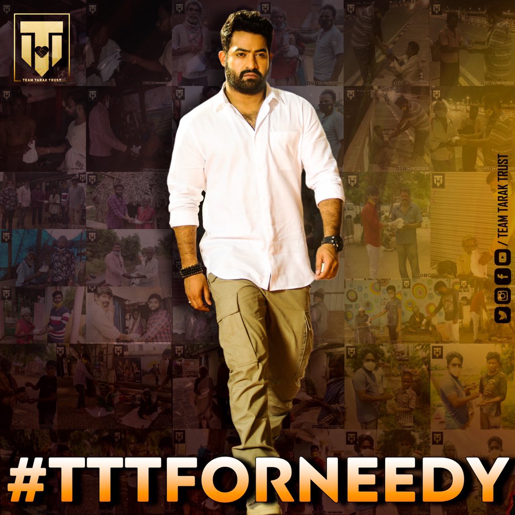 Many People Contacting @TeamTarakTrust For Help, But We Couldn’t Reach Everyone. So We Are Coming Out With A Concept #TTTforNeedy Through This Each & Every @tarak9999 Fan Can Be Directly Or Indirectly Part Of Help To Needy.

Complete Deatils Will Be Updated Soon.

#TeamTarakTrust