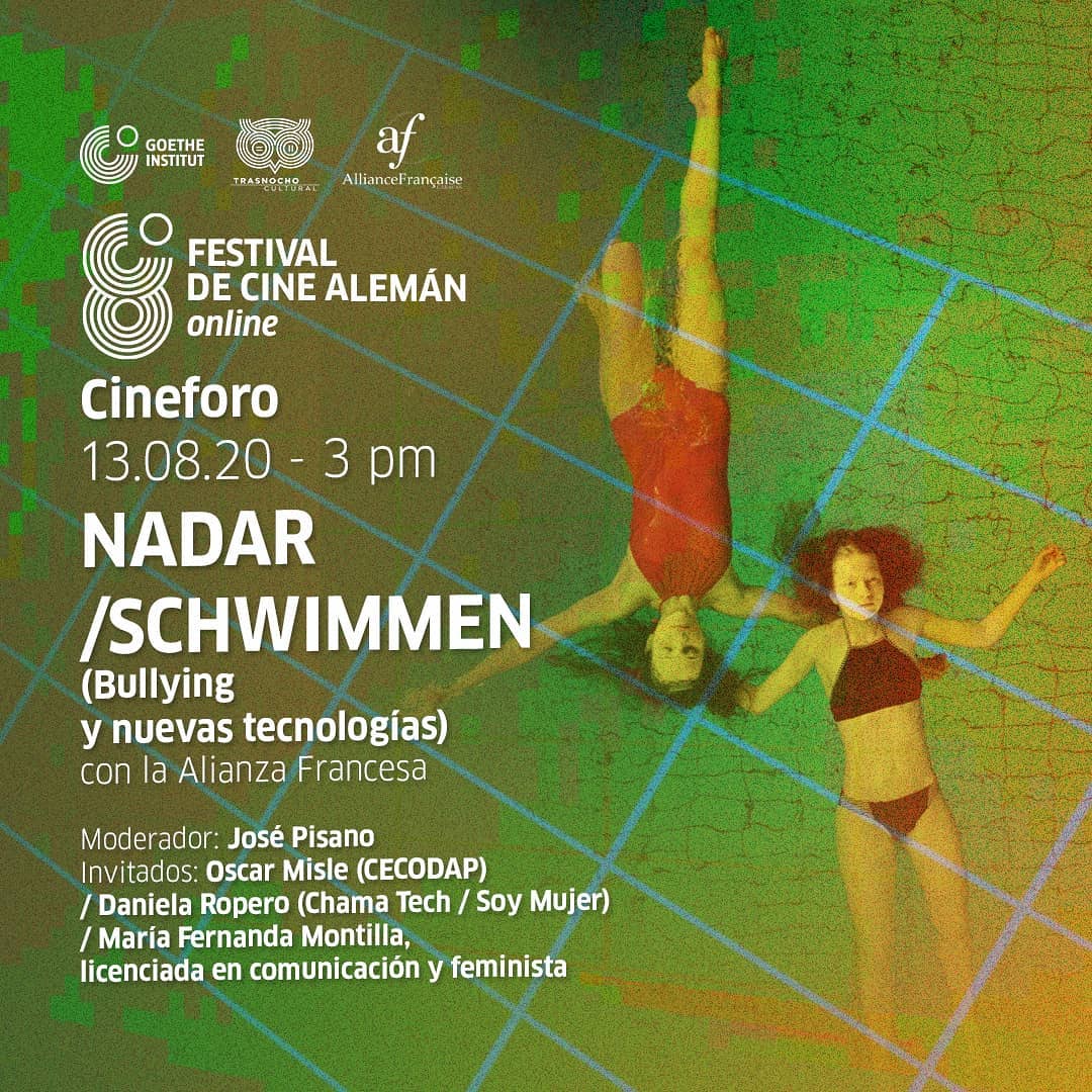Cine Foros que realizaremos en el marco del Festival de Cine Alemán.
-
Son totalmente gratuitos y para agendar tu cupo solo debes escribir al correo comprasweb@trasnochocultural.com corre solo disponemos de 100 cupos en cada Foro.
-
Se realizarán por la plataforma Zoom.