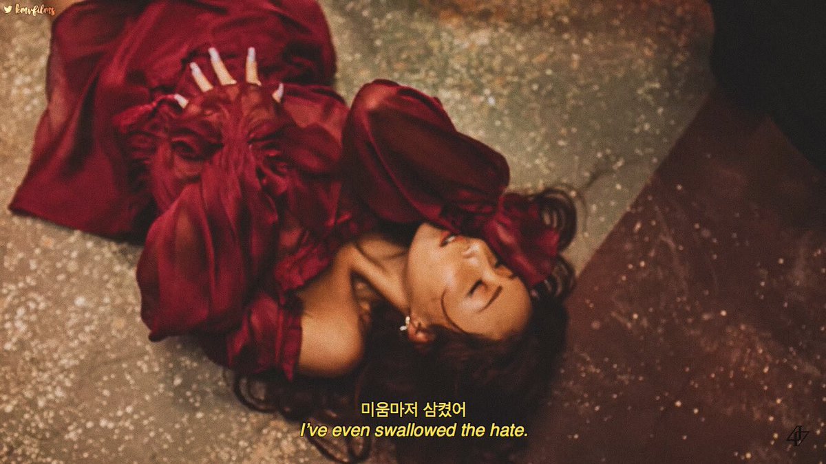 In her recent album María, Hwasa wrote and produced songs to portray her feelings to fans. She shows every side of herself, the good and the bad, to really make her intentions in life clear.