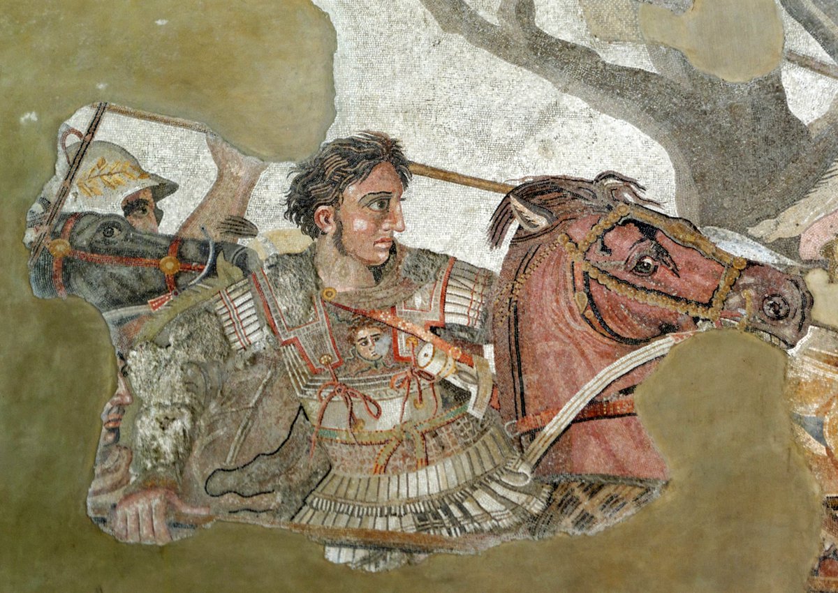 The Pythia was the one to say that whoever rode Bucephalus would conquer the world. But it wasn’t King Philip of Macedon, but his son who discovered the horse was afraid of its own shadow. Alexander the Great tamed the beast and rode him to the edges of the known world/11