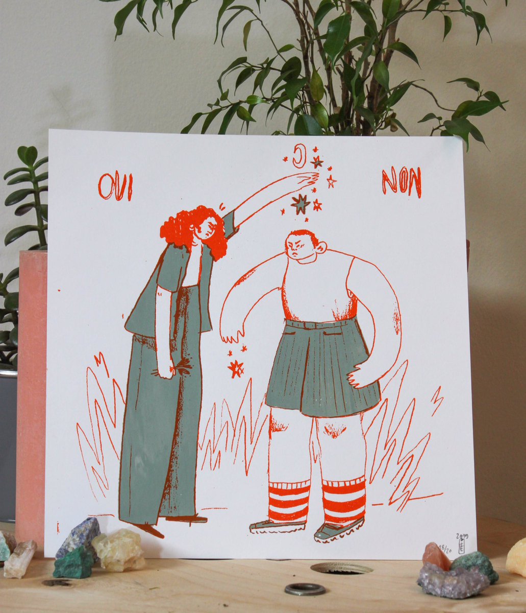 emillabaston's tweet photo. Je mets en vente ces sérigraphies (17 en tout, que des monotypes, numérotés et signés), vous pouvez toutes les voir sur mon Instagram (story à la une) : https://t.co/w9FV6A1yyY 
15€ (ou plus si vous êtes très généreux et que vous voulez me soutenir) fdp compris https://t.co/FOyYpd8sCA