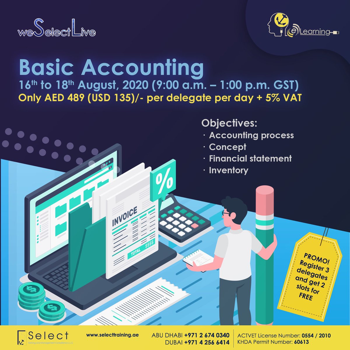 SelectTraining's tweet image. “We cannot solve our problems with the same level of thinking that created them.” -- Albert Einstein✨

Register for our online training courses at selecttraining.ae/weselectlive! 

#selectselect #selecttraininguae #staysafe #onlinelearning #KSA #Oman #UAE #Kuwait #Qatar #GCC #virtual