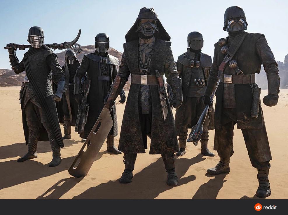 RuinTheManbaby's tweet image. Never bring farm tools to a lightsaber fight.