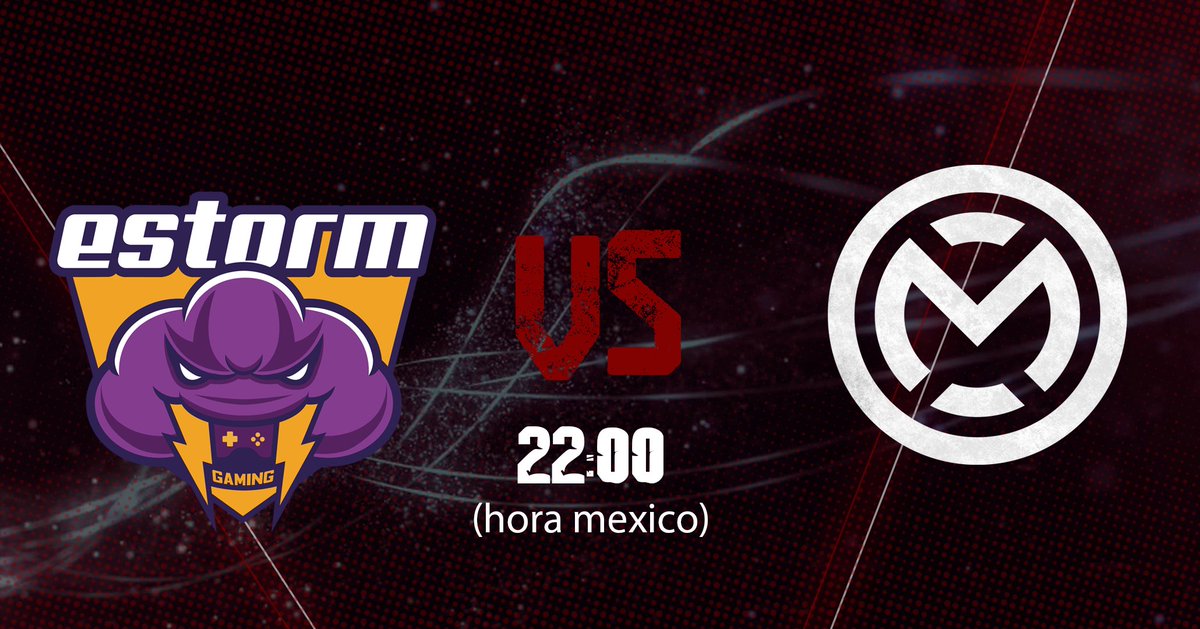 #MatchDay 
El equipo de <a href="/MegaEsports_GG/">Mega Esports</a> sufrió para clasificar pero aquí están mientras tanto <a href="/ESTORM_GG/">ESTORM ⚡</a> se dio con todo en su grupo para poder pasa primero, pero eso es pasado, hoy nadie quiere perder.
¿Quien se alzara con la victoria?