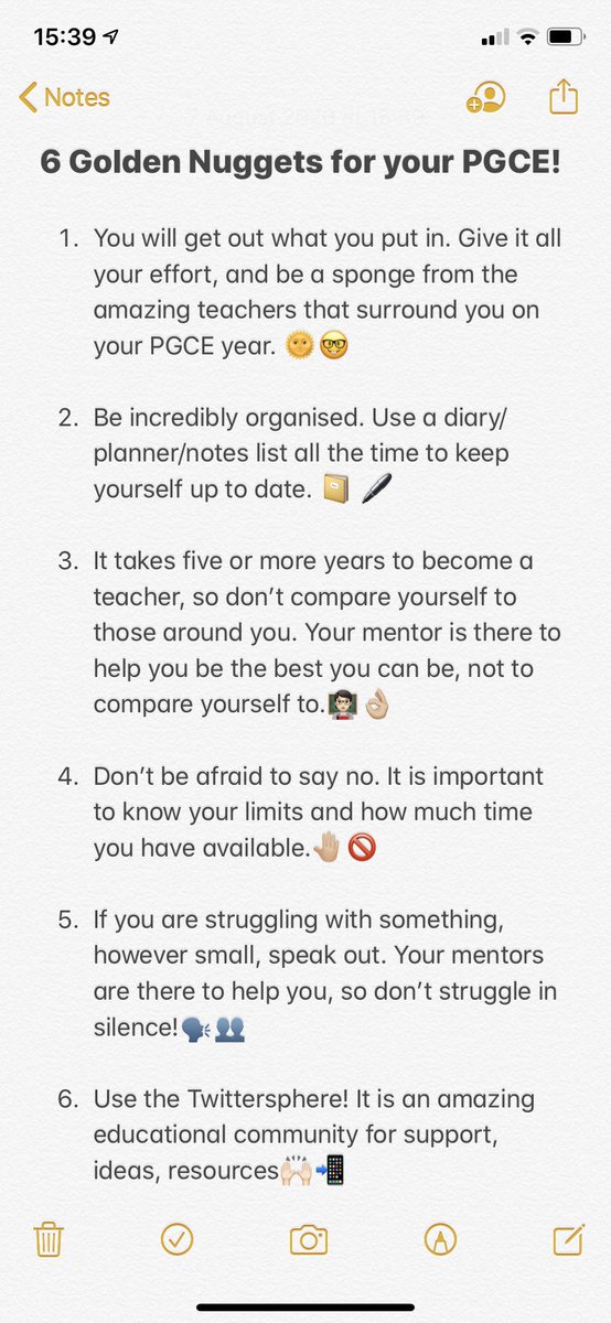 I made a video for the University of York PGCE team on ‘6 Golden Nuggets’ for your PGCE, but, who wants to spend time watching the whole video on a sunny day like this?🧐☀️ Not me!😂 So I have condensed the 6 Golden Nuggets below! #PGCE #heatwave